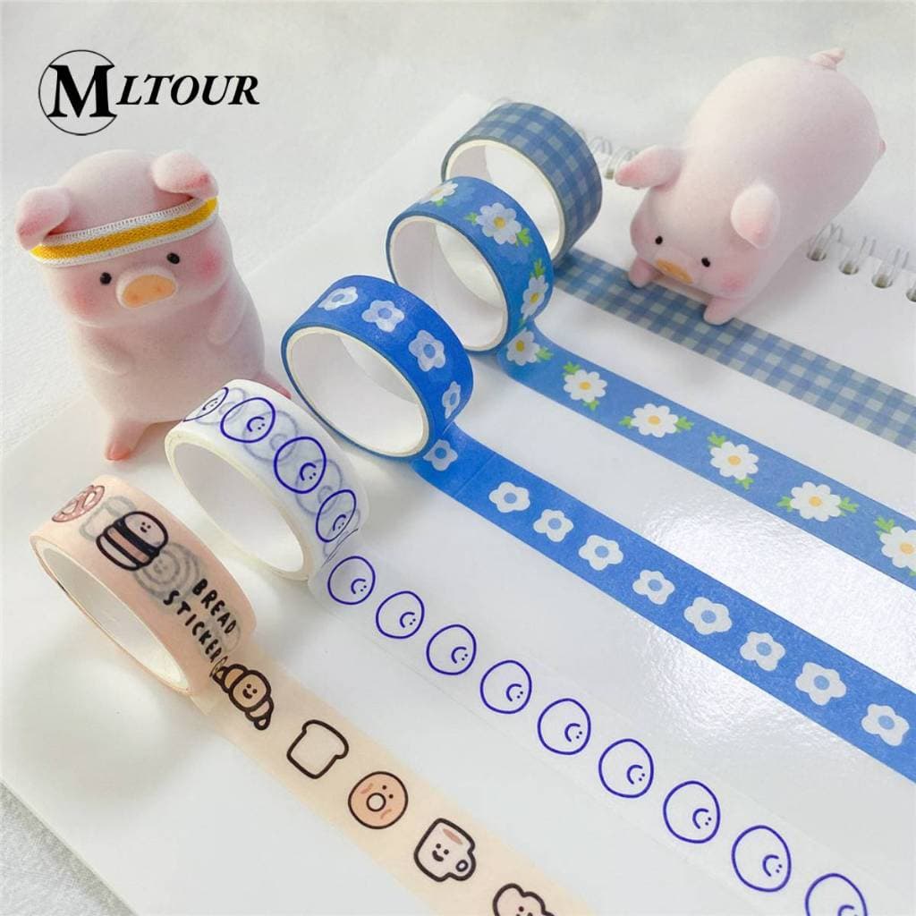 1.5cmx3m Doces Duros Dot Cor Washi Bala Journalting Escrita Washi Fita Deco Etiqueta Do Presente Deco Fitas Fácil De Lágrima