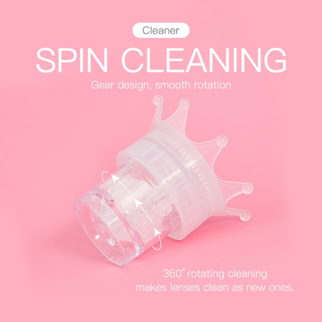 1 Limpador De Lentes De Contato Manter Limpa Fácil De Transportar Limpar