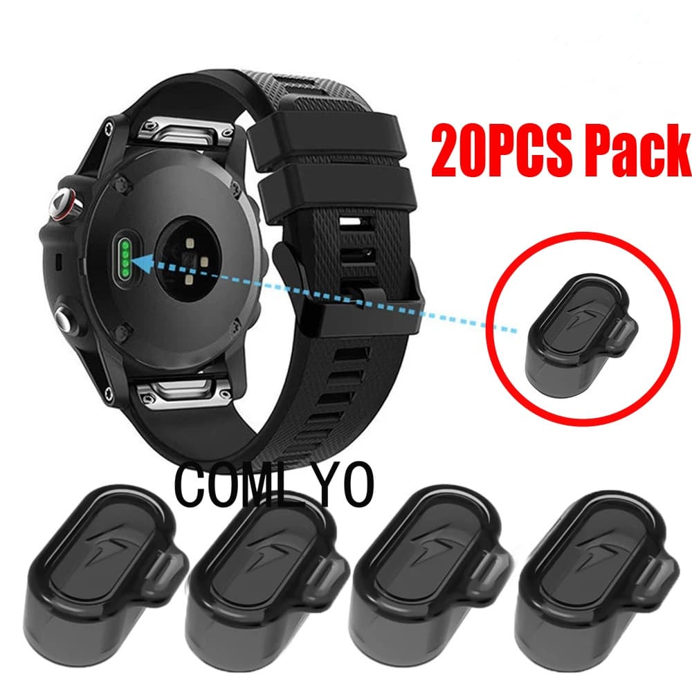 Para Garmin Fenix 8 7X 6X 6 Venu 4 3 Instinto 3 2X 2 EPIX GEN2 Tactix 7 pro Forerunner 965 265 55 Plug TPU Carregador Po