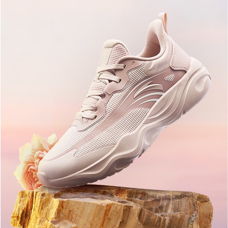 ANTA Mulheres Treinamento Badminton Sapatos Luz Respirável Rebote Suporte Confortável Durável 922527703Q Q