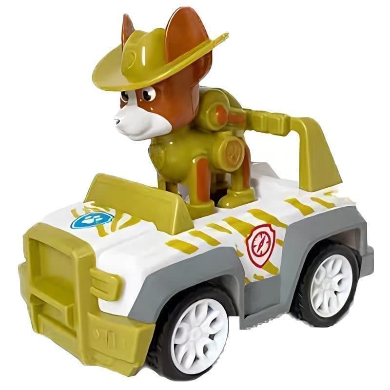 Brinquedos De Carro PAW Patrol Pull back Tracker Apollo Ryder Modelo Crianças Educativos