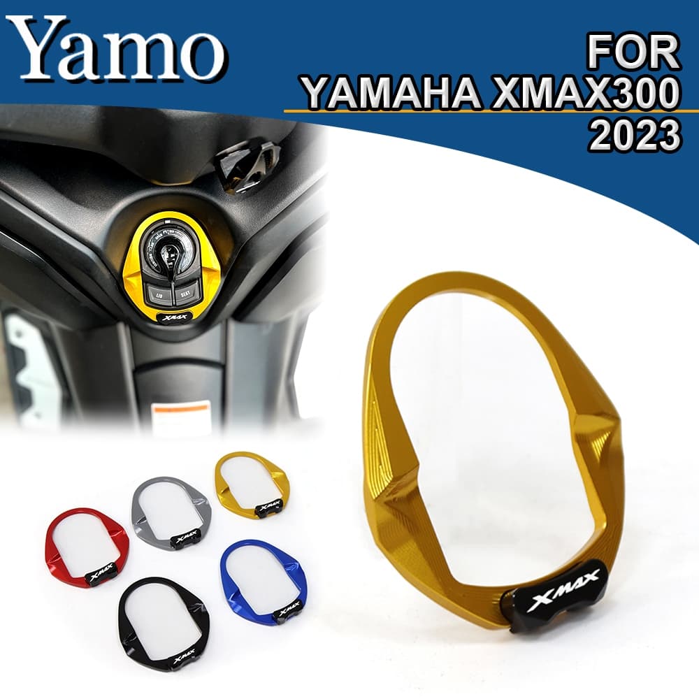 Aplicável A YAMAHA XMAX300 V2 V3 125 250 2023 2024 2025 Capa Decorativa De Fechadura De Porta , Cabeça , Tampa De Borda 
