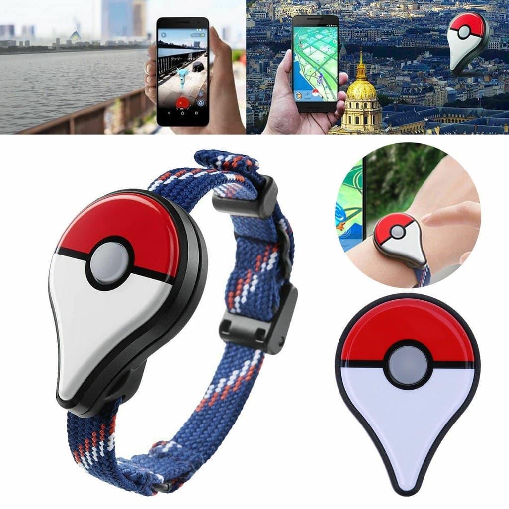 🔥🔥🔥Pulseira Inteligente Pokemon Go Plus Pulseira Elolada Controle Automático do APP de Captura