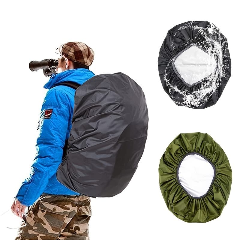 Mochila Impermeável Capa De Chuva Para Caminhadas Ao Ar Livre À Prova D'água De Poeira 20L-100L