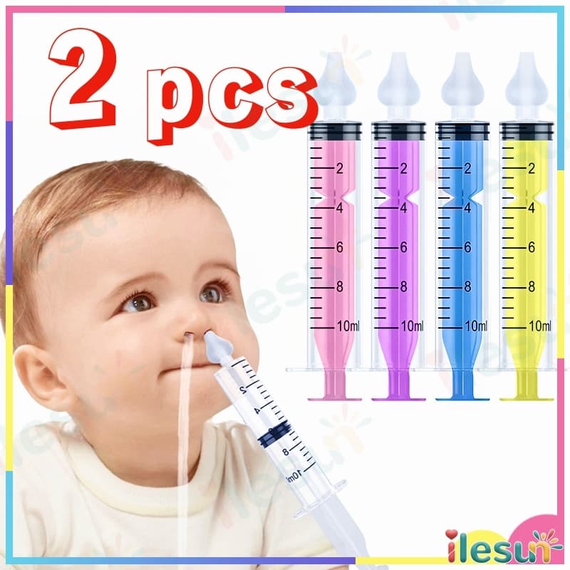 10 ml Limpador Nasal Seringa Nasal Infantil Limpeza Do Nariz 2 PCS