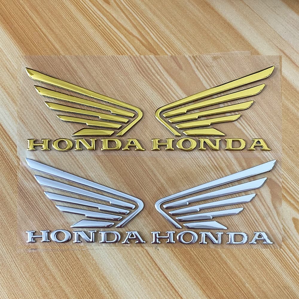 Decalque E Adesivo Do Emblema Da Motocicleta Para Honda VFR 400 800 CB 600 1000 250 500 Azul Preto Prata Ouro Verde