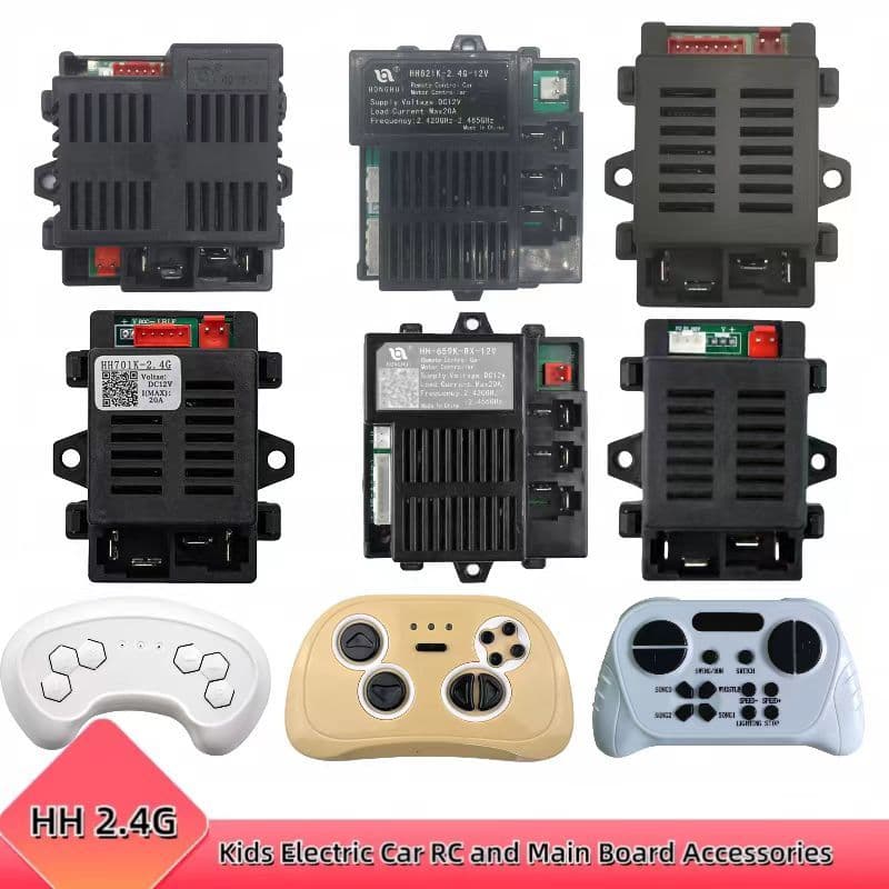Carro Elétrico Infantil 2.4G Controle Remoto E Receptor Bluetooth 2.4G Caixa De Da Placa Mãe Acessórios Para Peças De Reposição Crianças HH677K/HH701K/HH707K/HH678K