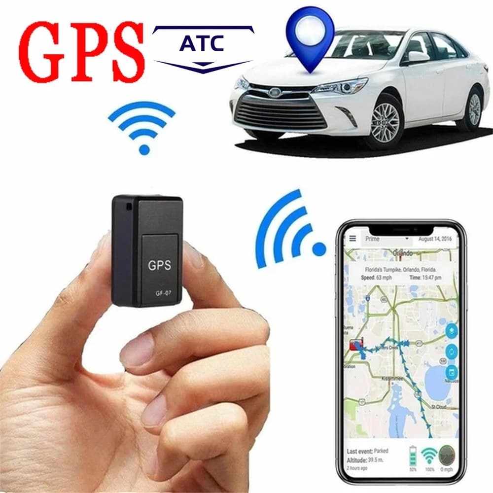 GF07 Mini GPS GSM/GPRS Dispositivo Localizador De Rastreamento De Carros Gravação De Som Microtracker Preventer Tracker Retainer Pet