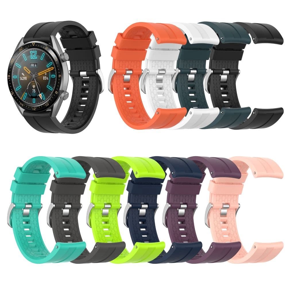 Pulseira De Silicone Esportiva De 22mm/20mm Para Relógio S , Substituição Huami Amazfit GTR 2 2e 47MM , Acessórios De