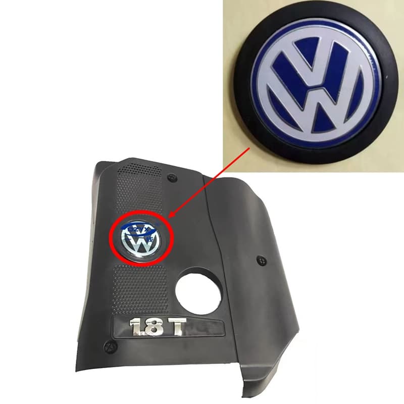 Logotipo Volkswagen Para Tampa Do Motor Passat B5 1.8T