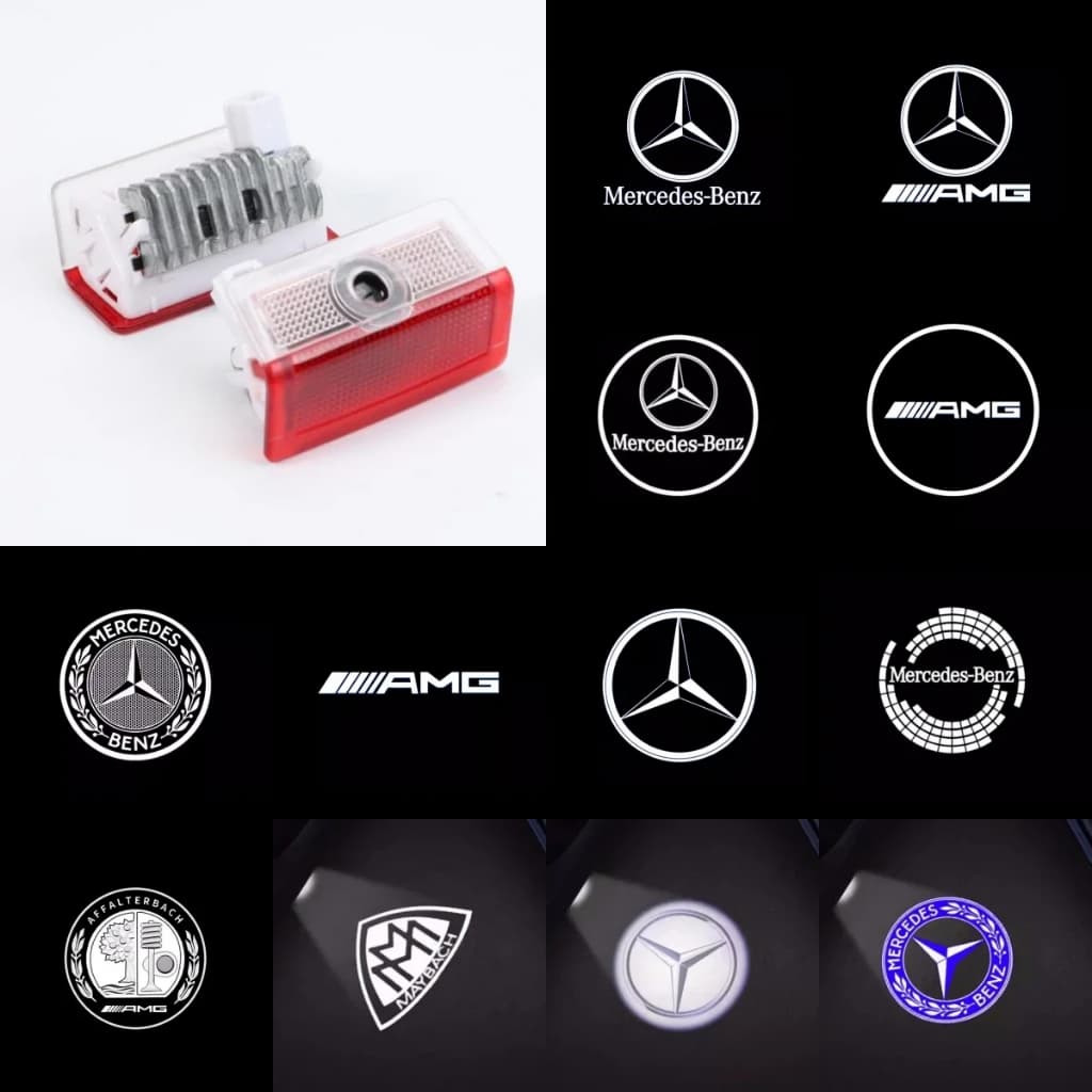 Lâmpada Fantasma Para Mercedes Benz W176 W205 W166 W246 W212 A B C M ML GLA GLS E Class