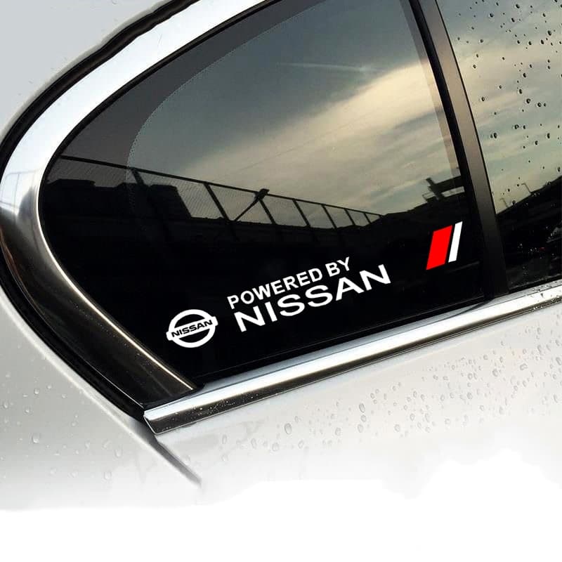 Autocolantes Para Carro Estilo Esportivo Personalizados Criativos Carroceria De Decoração De Janela De Nissan Navara X-trail D22 Qashqai March Sunny Tiida