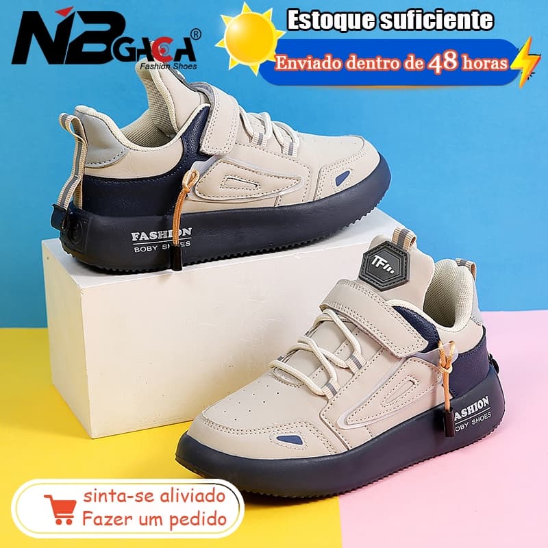 Novo Verão Fashion Tênis Esportivo Infantil Para Meninos De Corrida Casual Respirável