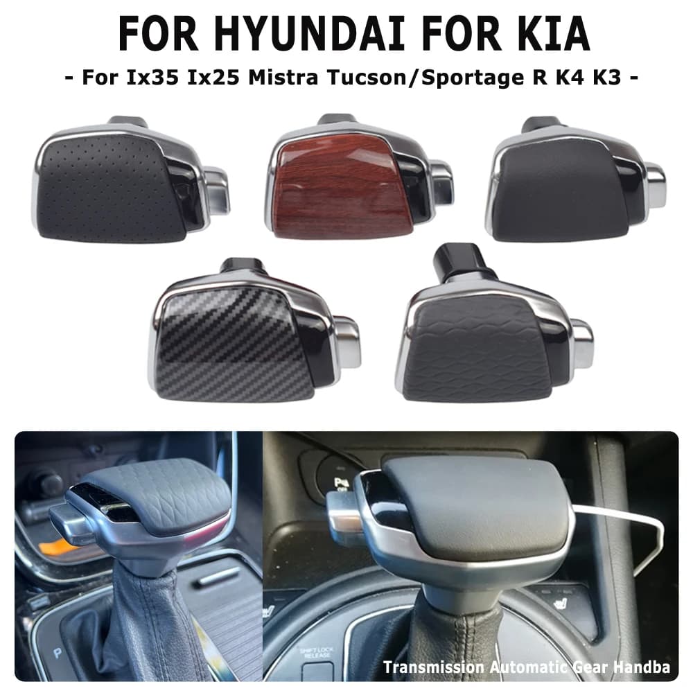 Manípulo de mudança automática do carro Adequado para Hyundai Ix35 Ix25 Mistra Tucson Kia Sportage R K4 K3 Engrenagem de engrenagem Handball