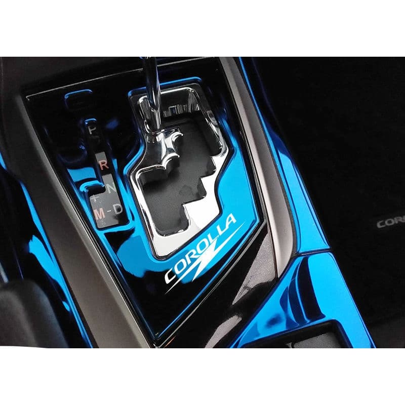 Painel De Câmbio De Engrenagens Toyota Corolla Material De Aço Inoxidável Acessórios Interiores Modelo/Altis 2014-2018