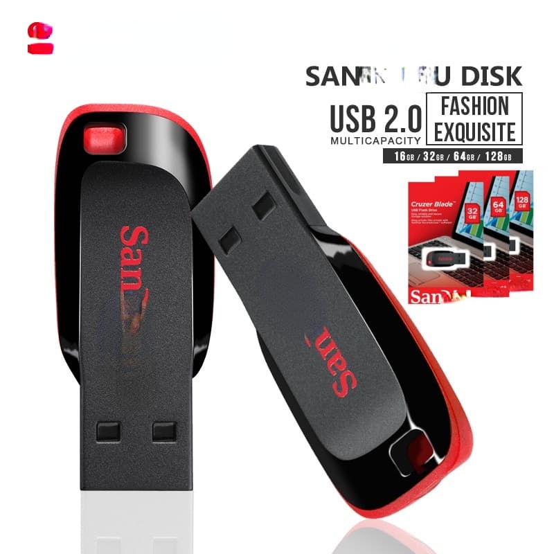 Flash USB 64GB 128GB 256GB 2.0 CZ50 Disco Memoria 16GB 8GB 4GB Memória Vara Pen Drive 32GB