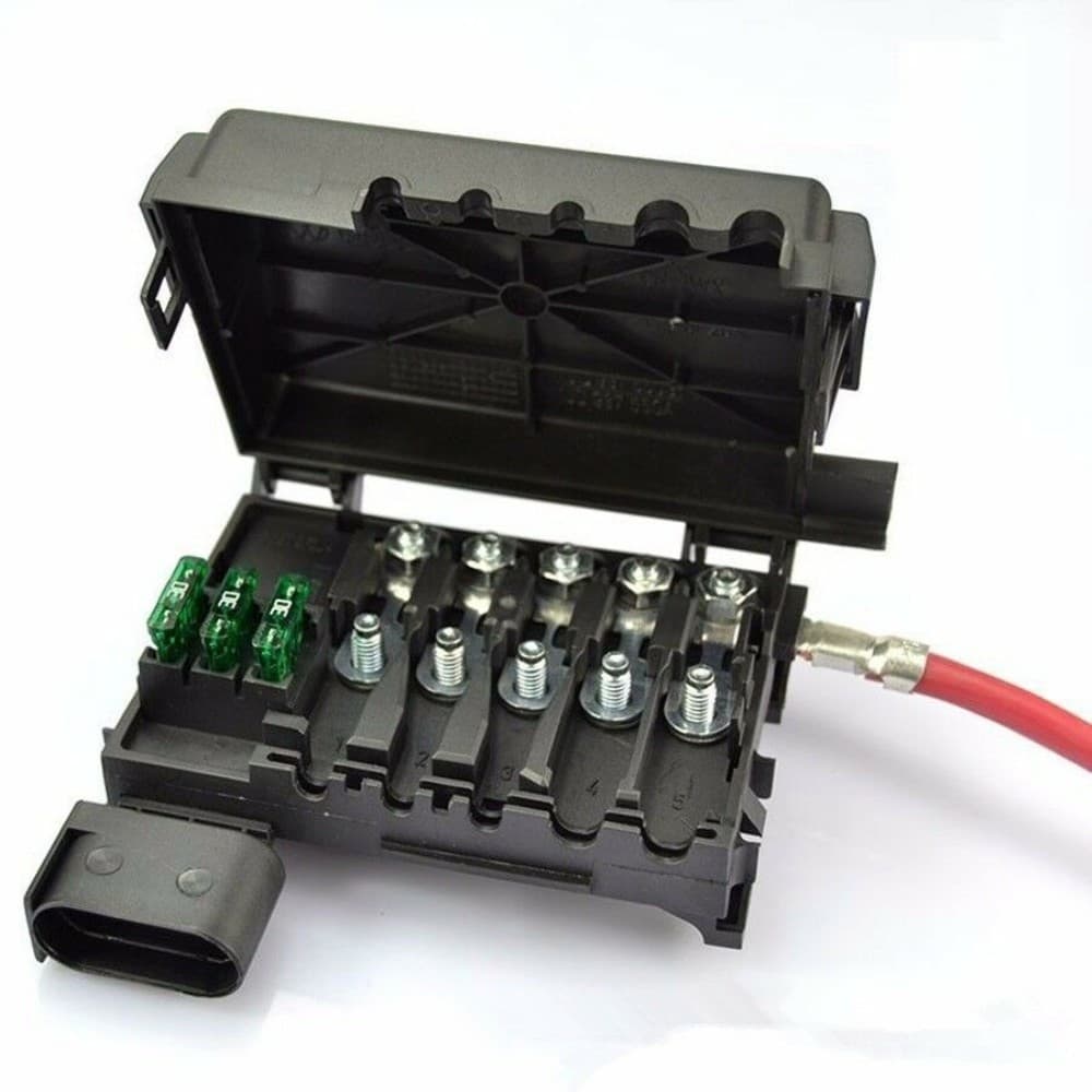 1Pcs Novo Conjunto De Caixa De Fusíveis De Bateria Para VW Beetle Bora Golf Jetta 4 1J0937617D 1J0 937 550 550aaa