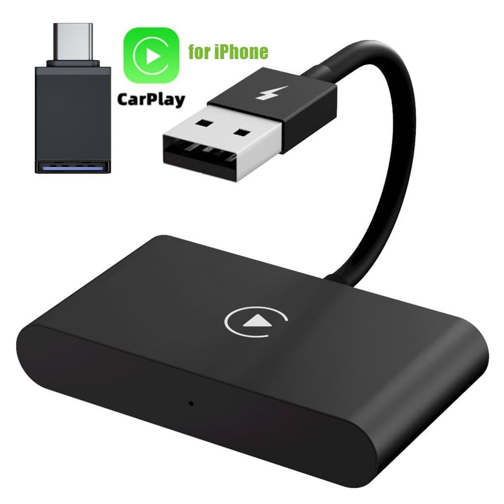 Para iPhone Adaptador Carplay Sem Fio Converter Com 5Ghz WiFi Auto Connect
