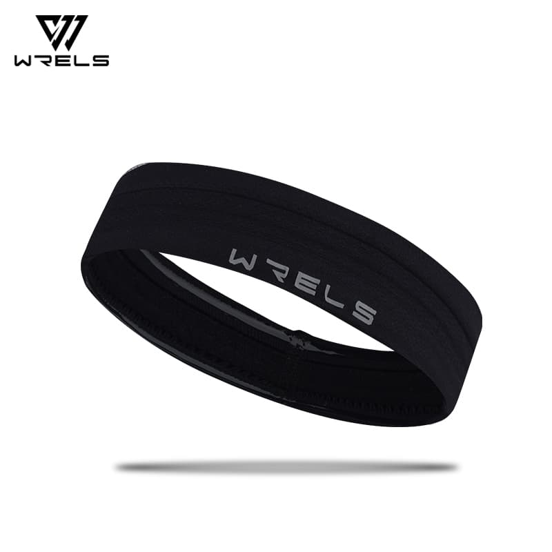 WRELS Elástico Faixa De Suor Esportiva Ginástica Cabelo Antiderrapante Feminina Homens Basquetebol Fitness Vôlei Yoga Cabeça