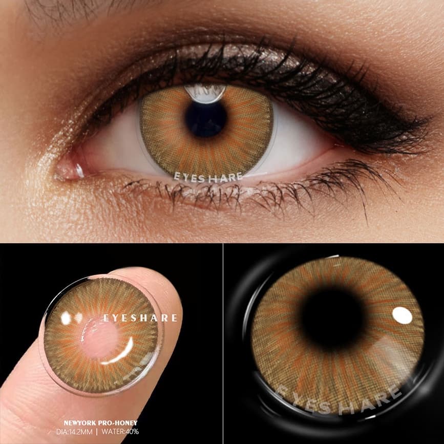 EYESHARE 2pcs New York Pro Lentes De Contato Contatos Naturais Cosméticas Para Os Olhos