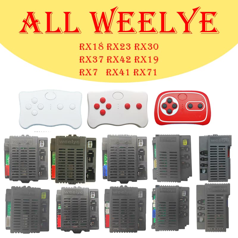 Receptor de controle remoto para carro infantil Controlador de carrinho elétrico e controle remoto,RX23 RX18 RX42