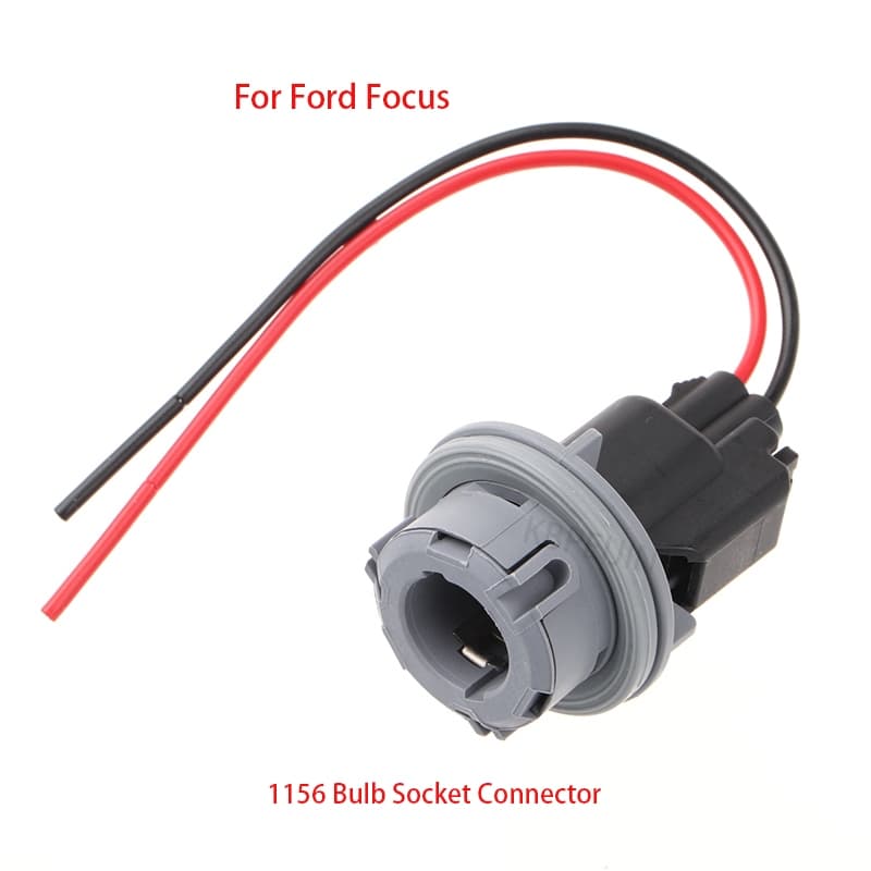 1conjunto Para Luz De Carro Ford Focus 1156 Adaptador De Cabo De Soquete Lâmpadas Conector De 2 Pinos