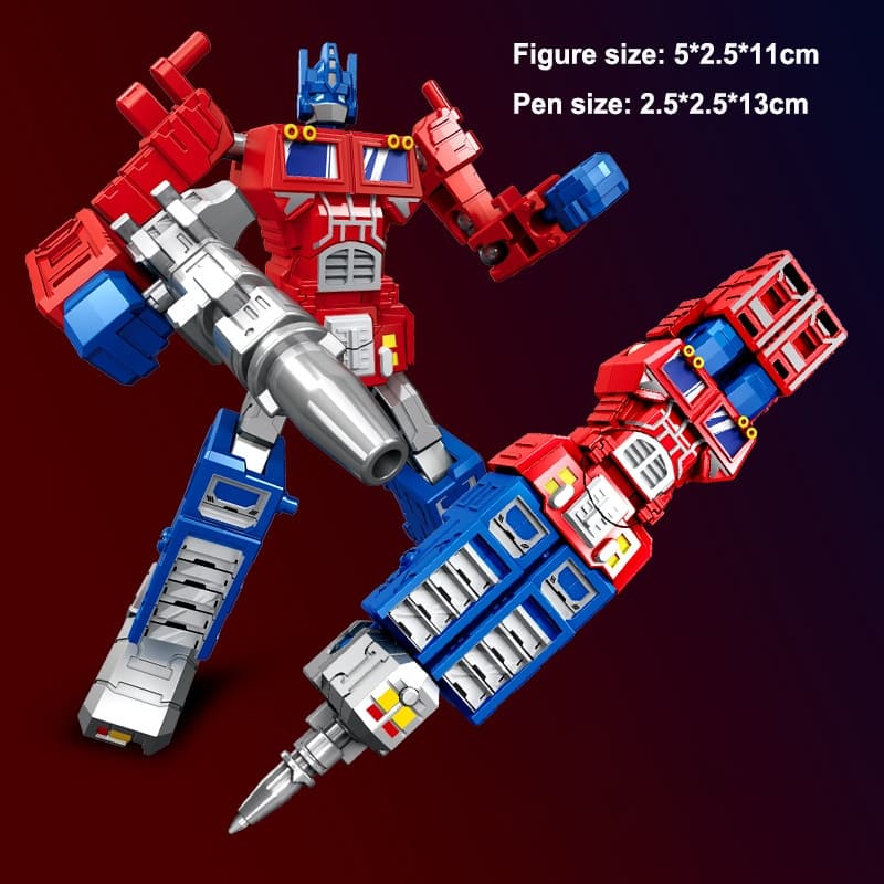 Nova Caneta Transformadora Multifuncional 3 Em 1 Para Crianças Transformadores De Juntas Rotativas Ajustáveis Robô Brinquedo