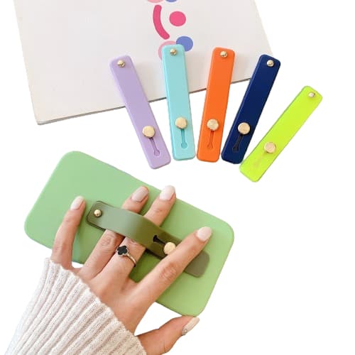 Anel De Silicone Suporte De Telefone Móvel Adesivos Multifuncionais Porta Puxador