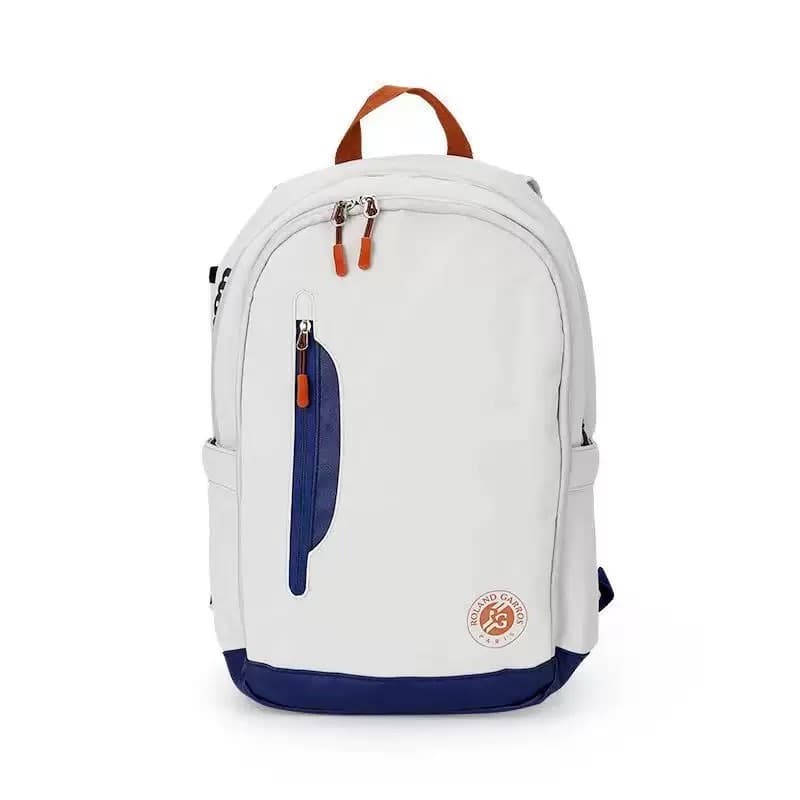 Wilson French Network Co-Branded Tennis Racket 21 Anos Saco de tênis Gray Blue Saco de tênisSaco esportivo Mochila de