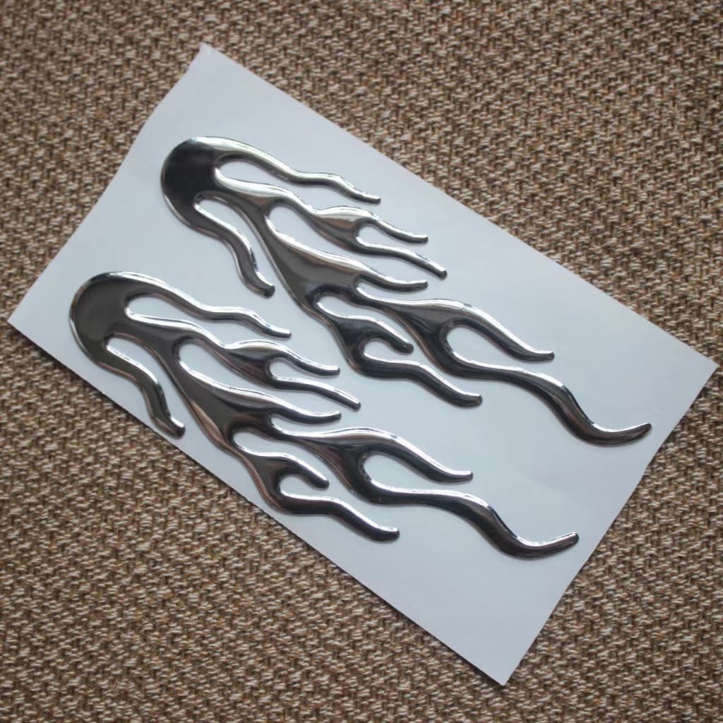 Fender 12cm 2Pcs Resina Gel Emblema De Pára-Lamas Logotipo Decalque Adesivos Para Decoração De Motos PCX