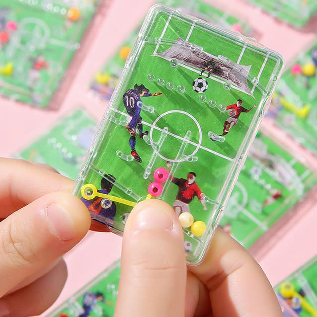 Labirinto de Pinball Jogo de mão Pequenos Brinquedos de Futebol Máquina de Pinball Máquina de Pinball Disco Descompressão Brinquedos