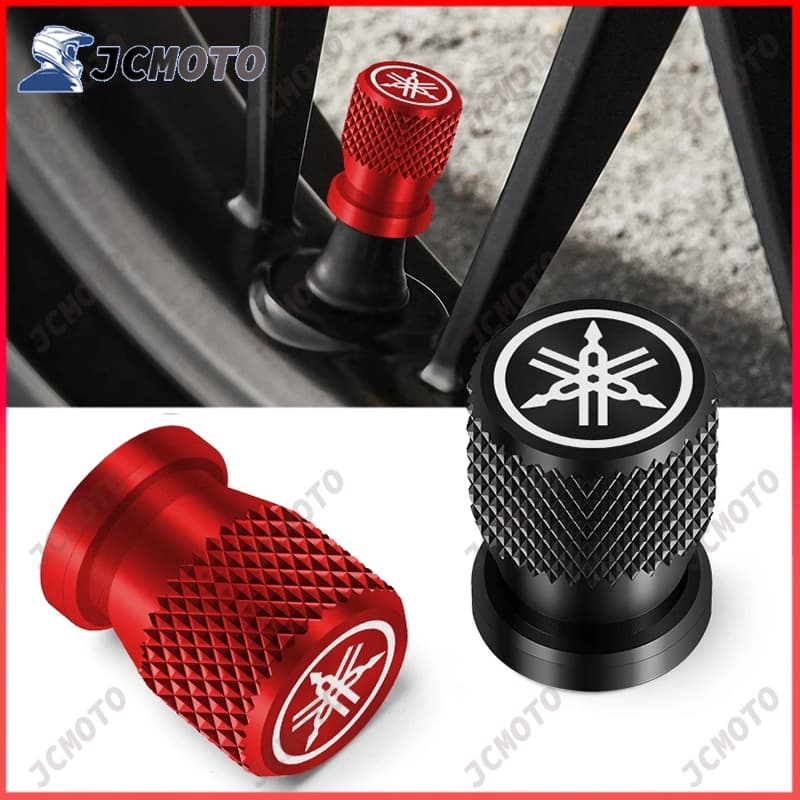 Para Yamaha NMAX XMAX TMAX MT 03 07 10 MT07 MT09 Tenere700 Traçador 7 gt 9 Motocicleta Tampas De Válvula De Haste CNC Estanques A Ar