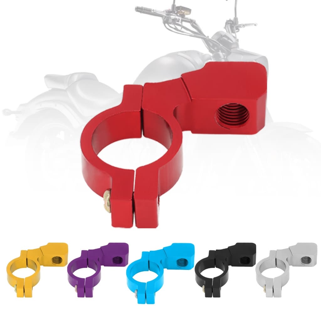 Motocicleta ATV Espelho Vista Traseira Suporte Do Adaptador