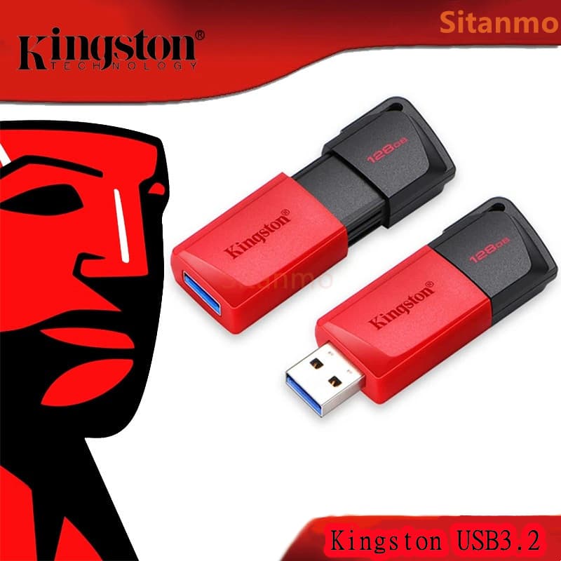 Kingston DTXM USB Flash Driver 3.2 128GB 64GB 32GB 256GB Memória Stick Office Aprendizagem Unidade Essencial
