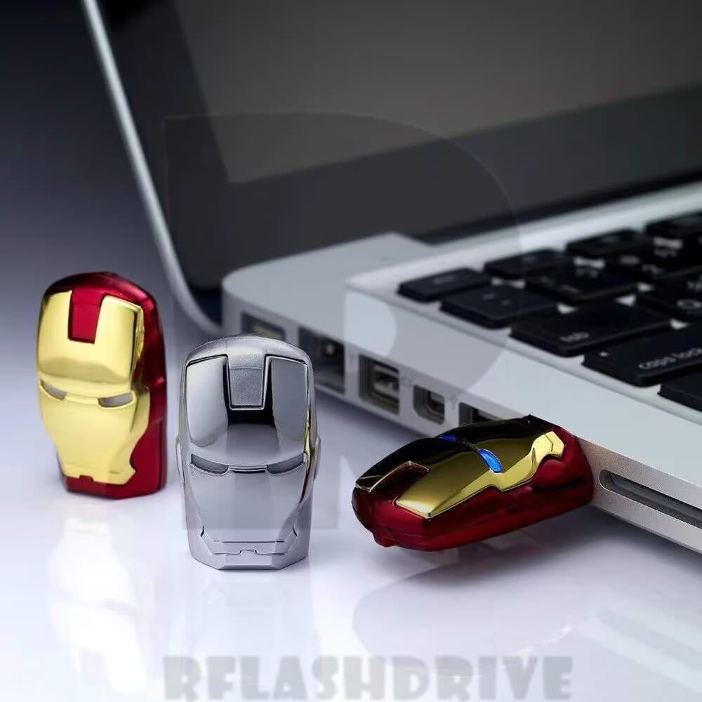 Ferro Personalizado Homem Tila Flash Drive USB De Alta Velocidade Mini 2.0 1GB 2GB 4GB 8GB 16GB 32GB 64GB 128GB 2TB Em Estoque