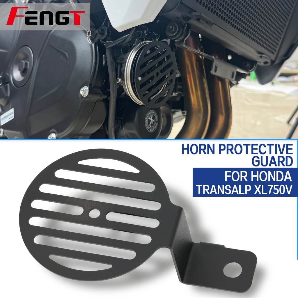 Para HONDA TRANSALP750 XL750 Motocicleta XL750V Chifre Capa Protetor Chifres Do Motor Guarda Acessórios TRANSALP 750 XLV