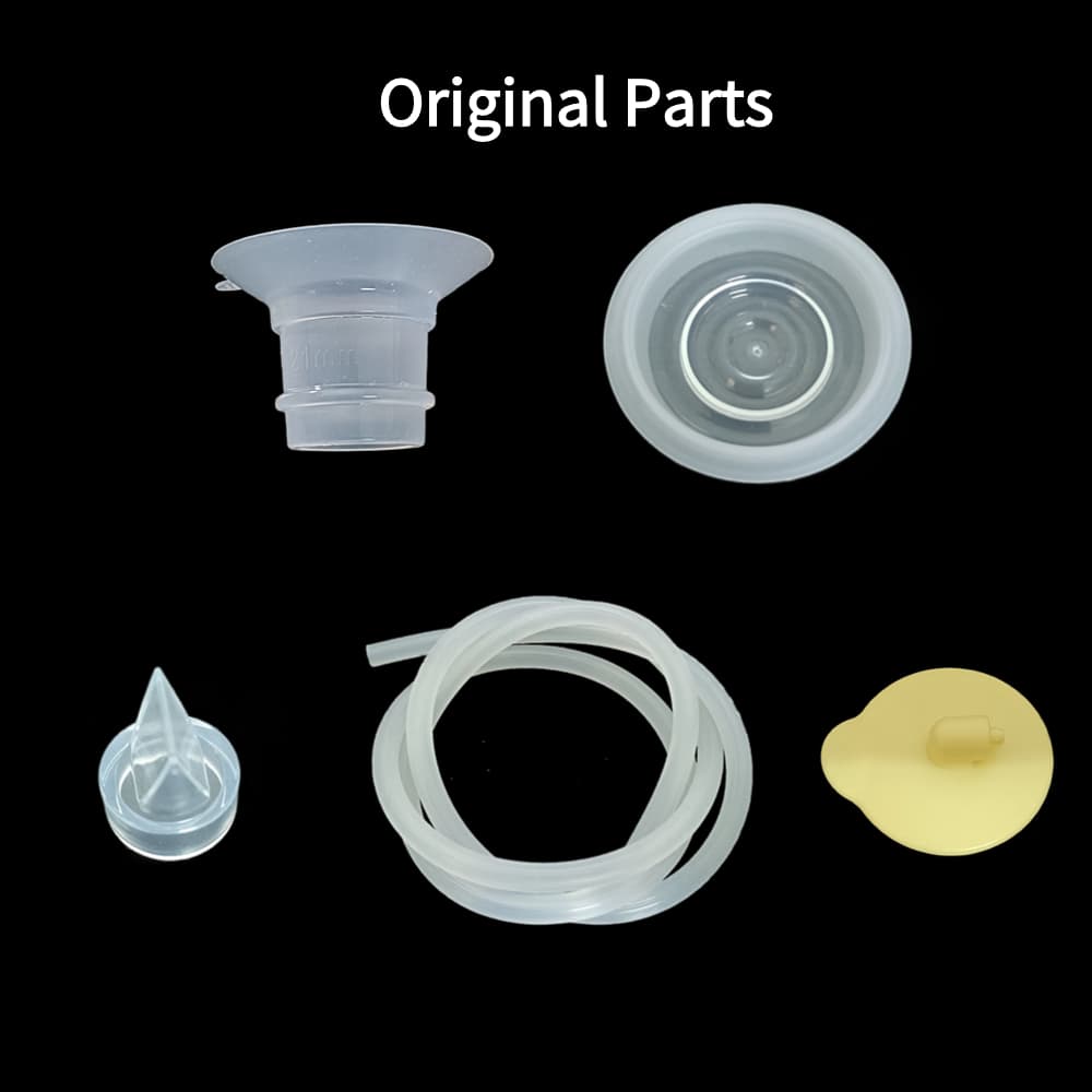 [Peças De Reposição Originais] Acessório De Substituição Da Bomba De Peito Dupla Válvula Do Pato Silicone Diafragma Calibre De Conversão