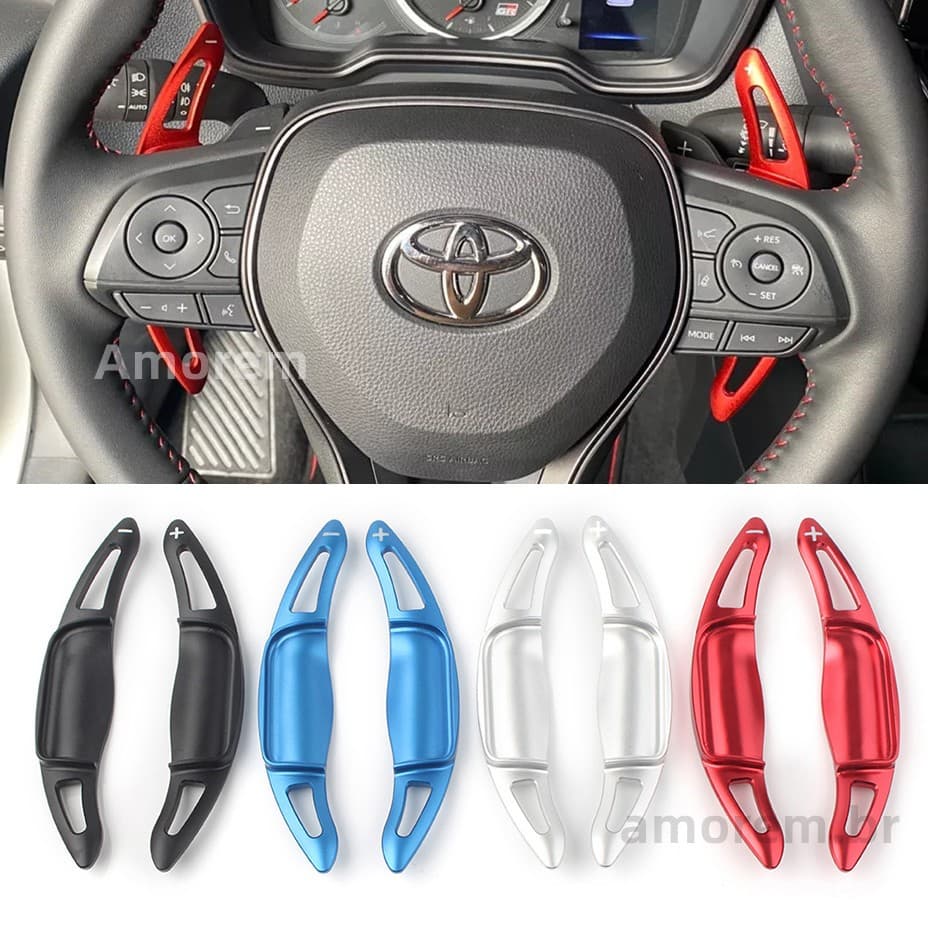 Extensão Paddle Shift Trocadores de Marcha no Volante Para 2019-2025 Toyota Camry Corolla GR GRS Altis