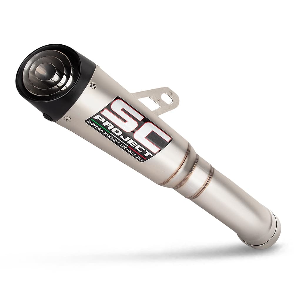 Com DB Killer60mm/2.5 Polegadas Sc Projeto S1 Linha De Corrida Deslizamento Para Kawasaki zx25r zx25rr zx4rr zx4r 2021-2