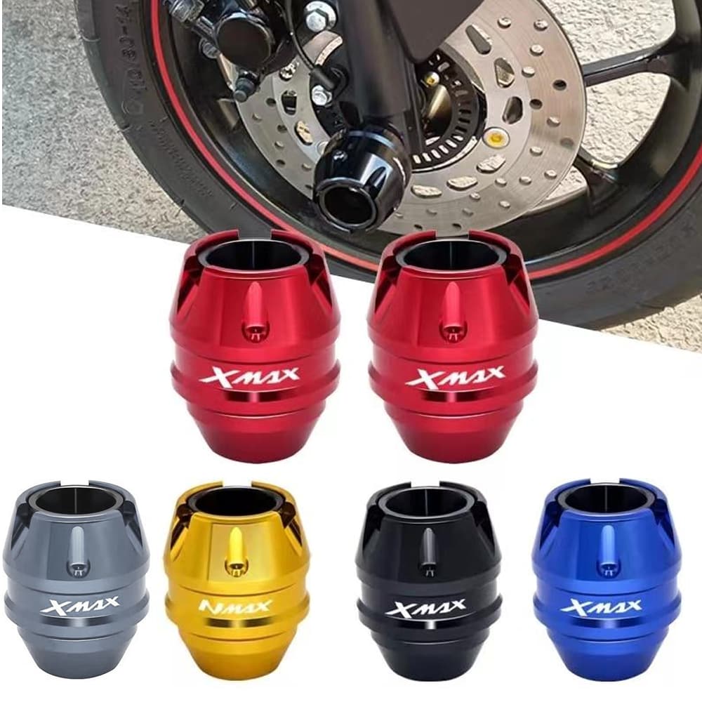 Para Yamaha XMAX300 XMAX V2 V1 250 Acessórios Garfo Dianteiro Roda Queda Quadro Proteção Slider Anti Acidente Protetor