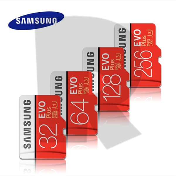 Cartão Samsung Evo Micro Sd Card 16GB 32GB 64GB 128GB 256GB Memória Classe 10 U3 TF Adequada Para Telefones Celulares E Computadores