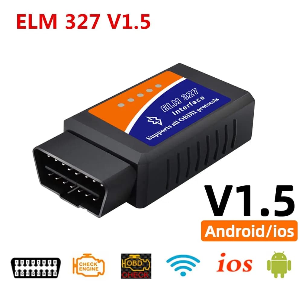 ELM327 V1.5 Scanner OBD2 TR6260S1 BT/Wifi ELM 327 OBD Ferramenta De Diagnóstico Automotivo Para Android/IOS PK Vgate Leitor De Código Icar2