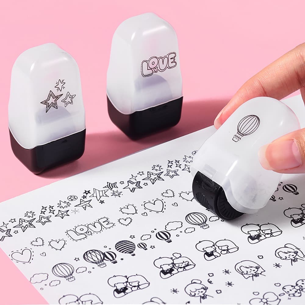 Novo Carimbo De Produtos Artesanais Rolling Craft Para CriançAs Pintura De Cartoon De Cari