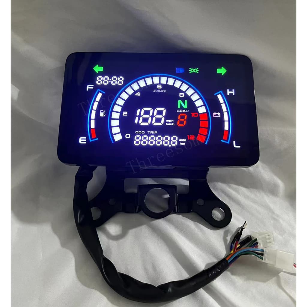 TMX 125 ALPHA Velocímetro Medidor Digital Assy Para Honda CG125 Rusi Tc 125 150 Skygo 125 De Velocidade