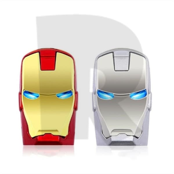 USB 2.0 Ferro Homem Metal U Disco 1GB 2GB 4GB 8GB 16GB 32GB 64GB 128GB 2TB Bastão De Unidade Flash De Alta Velocidade