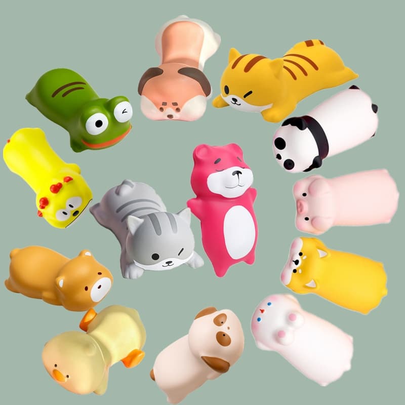 Descompressão Almofada De Pulso Para Mouse Pulseira De Desenho Animado Fofo Pad Escritório