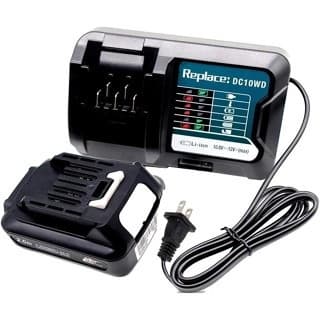 O carregador de bateria rápido de lítio é adequado para Makada 10.8V 12V DC10WD/DC10SB/DC10WC/BL1015/BL1016