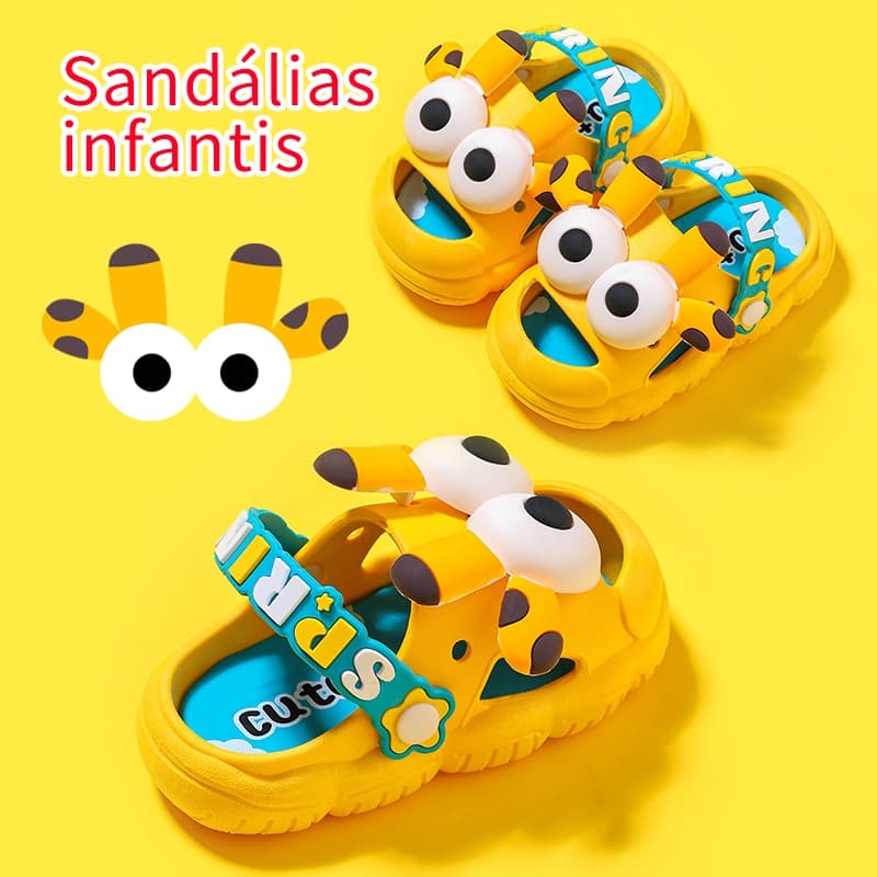 Sandálias infantis 2025 Summer Beach Sandals Meninos Meninas Light Soft