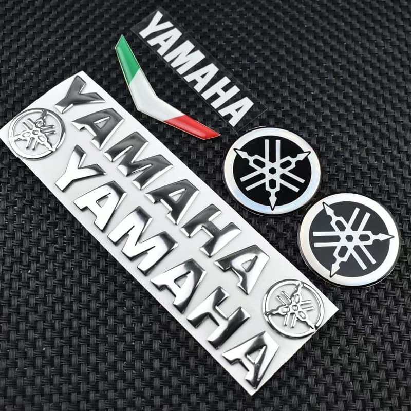 * Resina STOCK * 3D Gel De Para Motocicleta Adesivos Tanque De Combustível Modificado Acessórios Decalque Universal Emblema YAMAHA NMAX XMAX SMAX