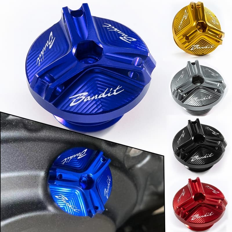 Para SUZUKI Bandit 400 600 650 1200 1250 1250S Bandit650s Bandit650 Acessórios De Proteção Da Tampa Do Abastecimento De Combustível Motor Motocicleta